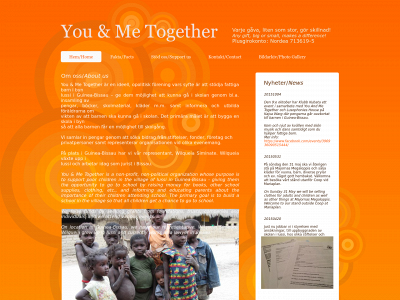youandmetogether.se snapshot