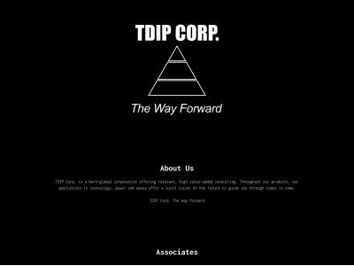 tdipcorp.com snapshot