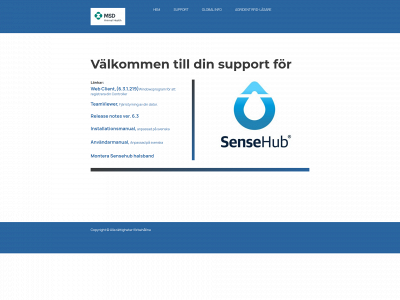 sensehub.se snapshot