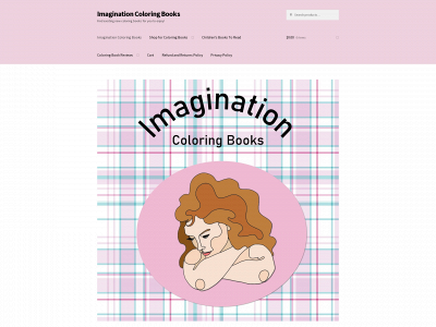 imaginationcoloringbooks.com snapshot