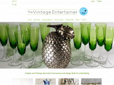 thevintageentertainer.com snapshot