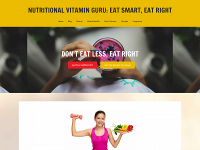 nutritionalvitaminguru.com snapshot