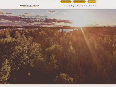 nutrukusi.styga.lt snapshot