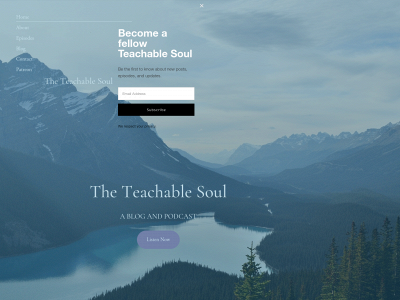 theteachablesoul.com snapshot