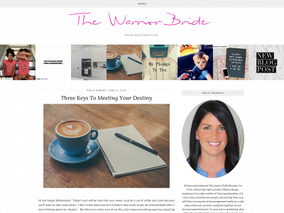 thewarriorbride.com snapshot