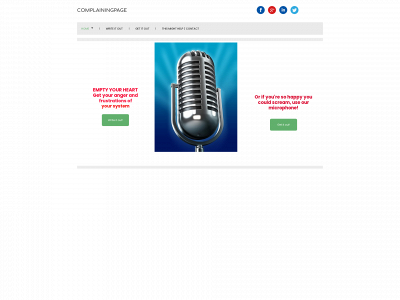 complainingpage.com snapshot