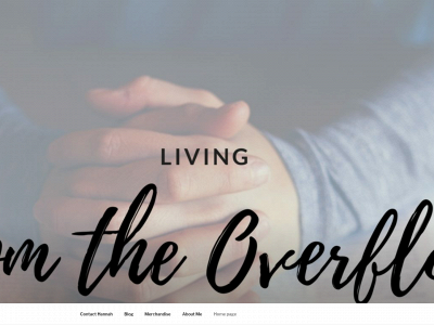 livingfromtheoverflow.com snapshot