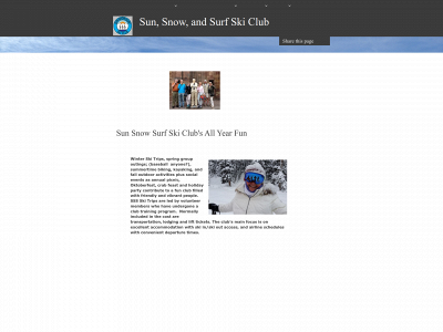sssskiclub.com snapshot
