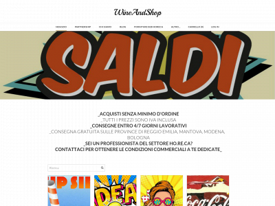 www.wineandshop.it snapshot