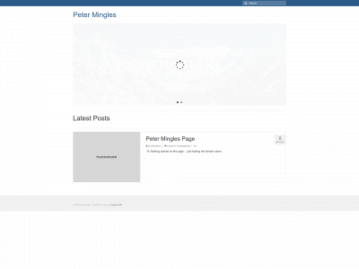 petermingles.com snapshot