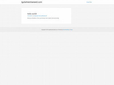 igotwhatchaneed.com snapshot