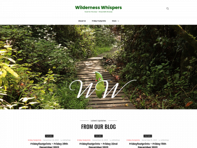 wildernesswhispers.co.za snapshot