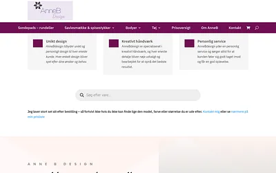 annebdesign.dk snapshot