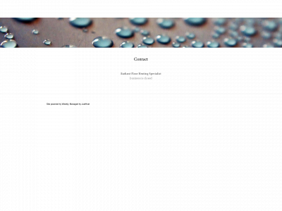 radiantfloorheatingspecialist.com snapshot
