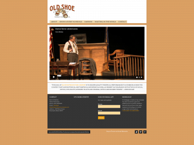 oldshoeproductioncompany.com snapshot