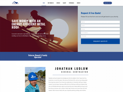 ludlowsroofingllc.com snapshot