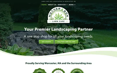 motherandsonlawncare.com snapshot