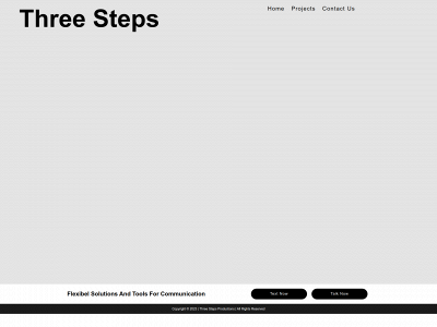 threestep.productions snapshot