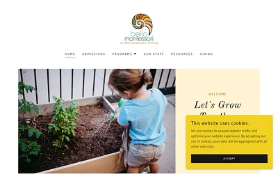 bellamontessori.com snapshot