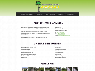 gartenpflege-rexhaj.de snapshot