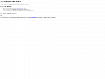 sizar.website snapshot