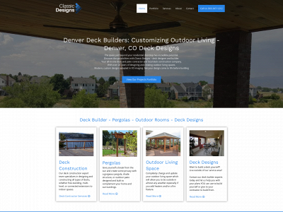 deckdesigns.com snapshot