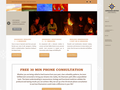 consciousdestiny.org snapshot