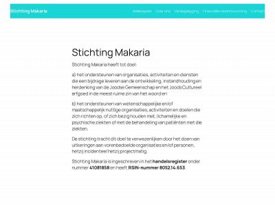 stichtingmakaria.nl snapshot