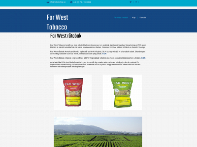 farwest-tobacco.se snapshot