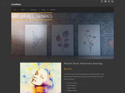 artofnois.com snapshot