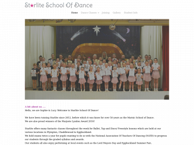 www.starliteschoolofdance.co.uk snapshot