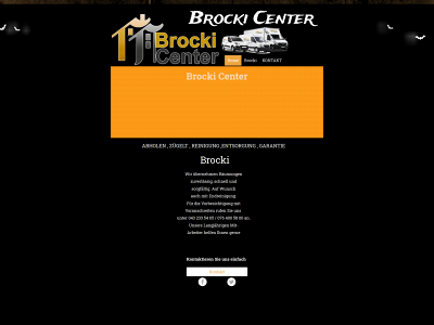 brocki-center.ch snapshot