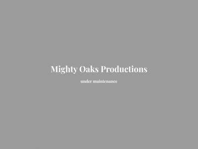 mightyoaksproduction.com snapshot
