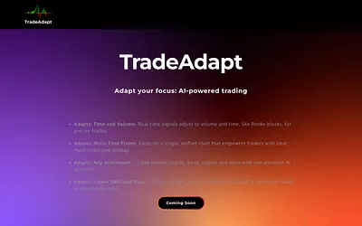 tradeadapt.ai snapshot
