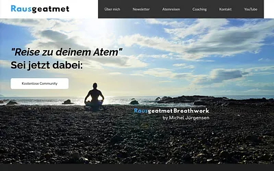 rausgeatmet.de snapshot