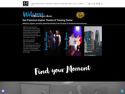momentimprov.com snapshot