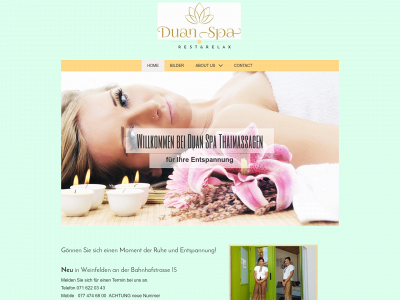 duan-spa.ch snapshot