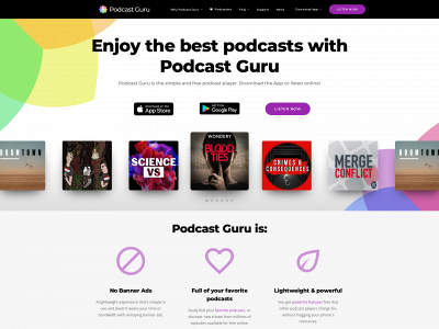 podcastguru.io snapshot