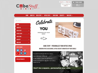 cubestuff.com snapshot
