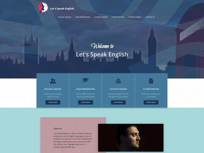 lets-speak-english.com snapshot