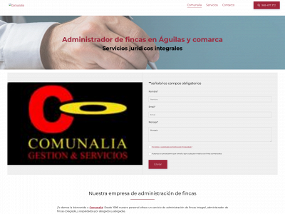 www.comunalia.es snapshot