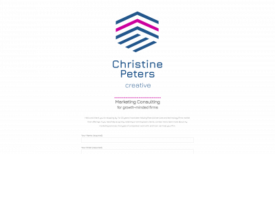 christinepeterscreative.com snapshot