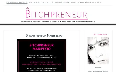 bitchpreneur.com snapshot