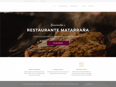 restaurantematarranya.com snapshot
