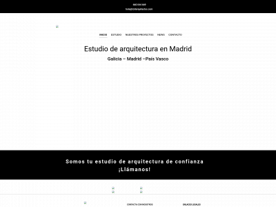 www.izidarquitectos.es snapshot