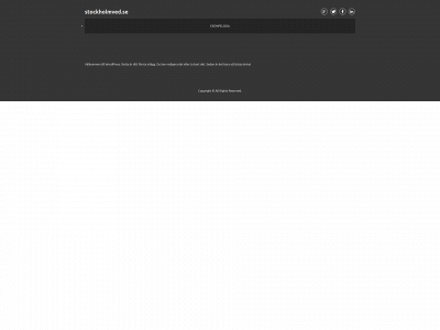 stockholmved.se snapshot