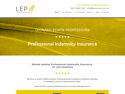 lepinsurance.co.uk snapshot