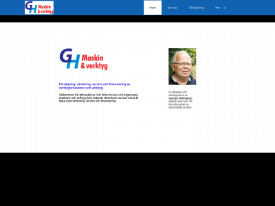 ghmaskin.se snapshot