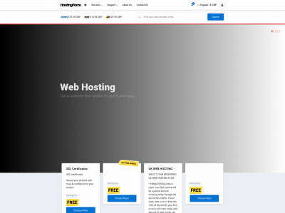 hostingforce.com snapshot