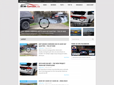 audi-lovers.com snapshot